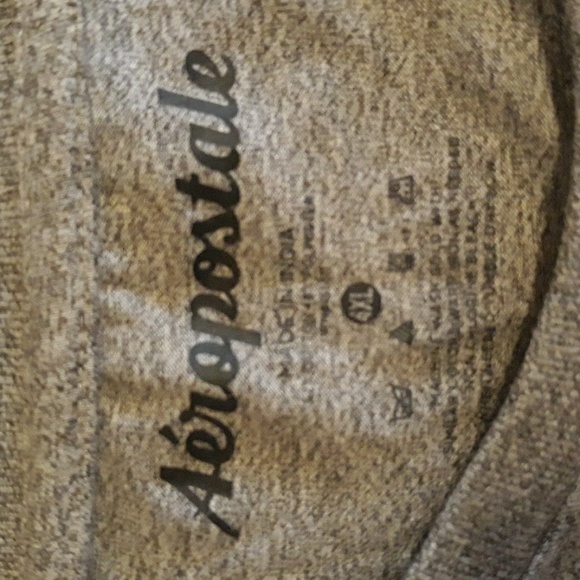 HP🏆 Aeropostale 4XL Gray And White Graphic Tee - Picture 6 of 9